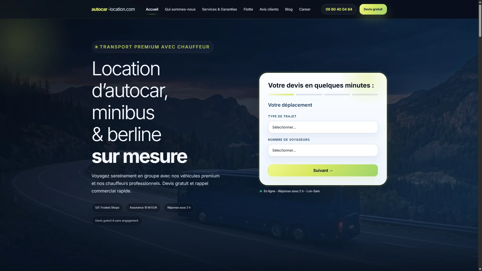 Autocar Location — screenshot 1