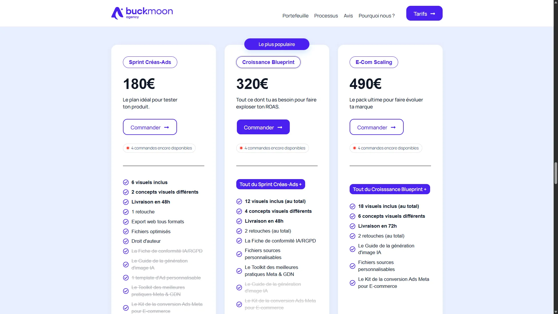 BuckMoon Upsells — screenshot 1