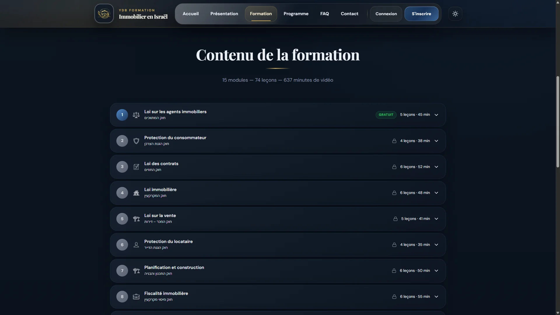 YDB Formation — screenshot 3